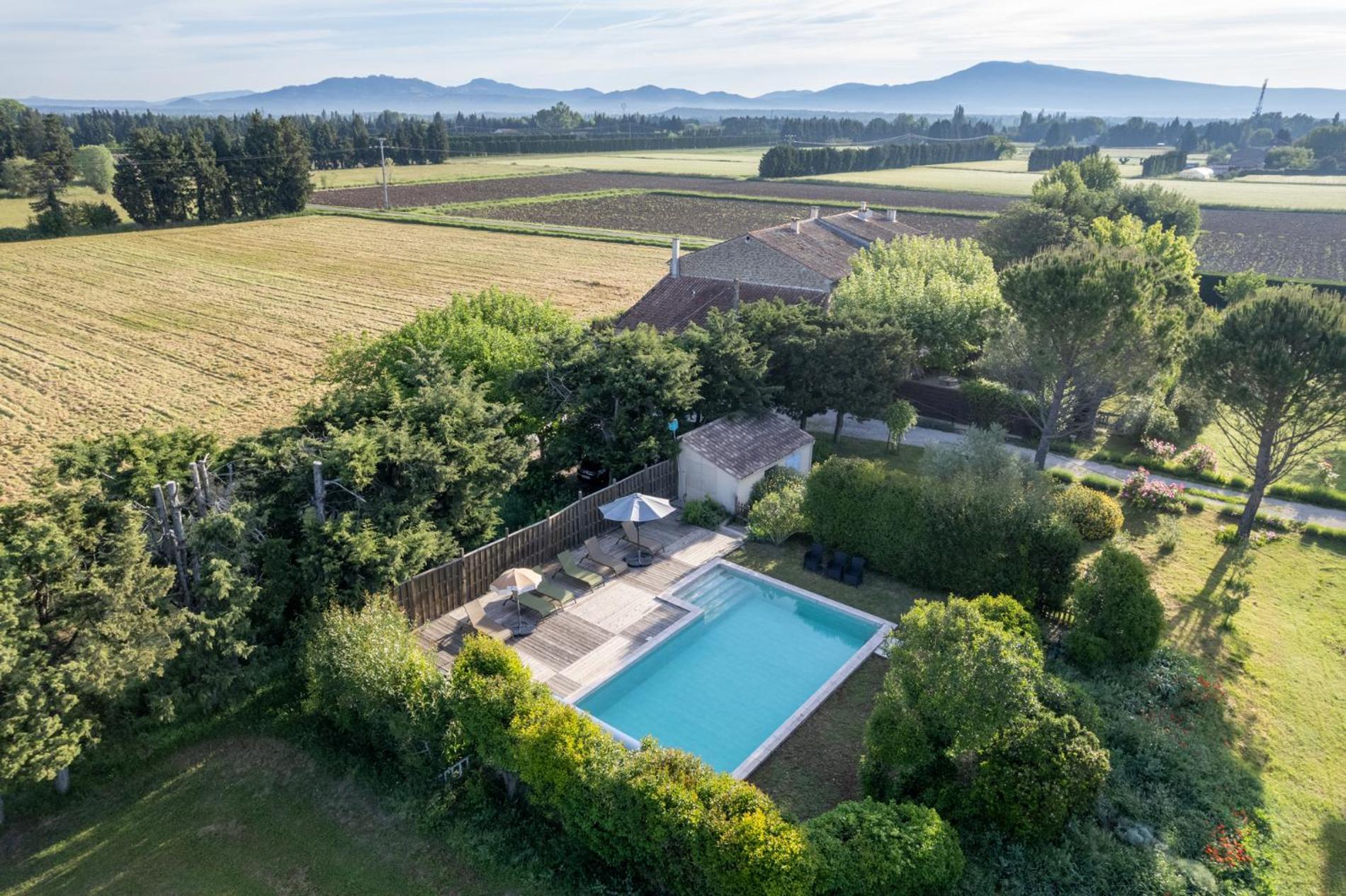 Apartmán Mas De L'Estiou Monteux Exteriér fotografie